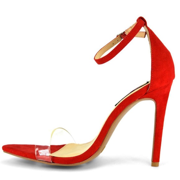 NWT Wild Diva Ankle Strap Stiletto Heel Sandal - Picture 2 of 3